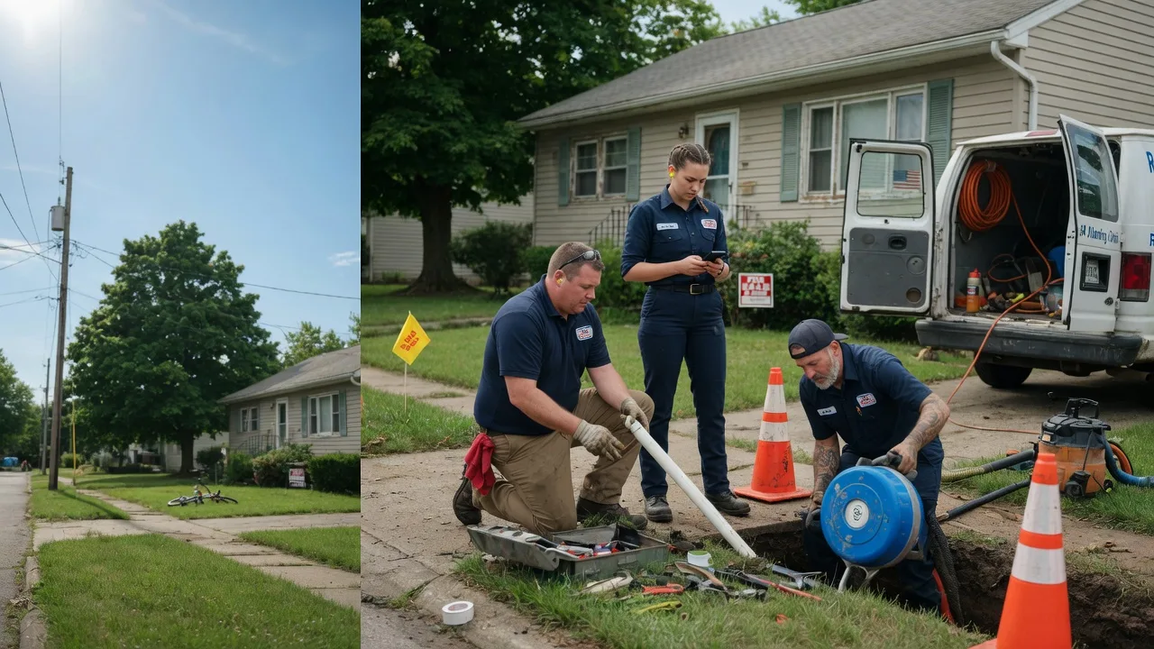 Sewer Line Repair in Harrodsburg, IN near me
